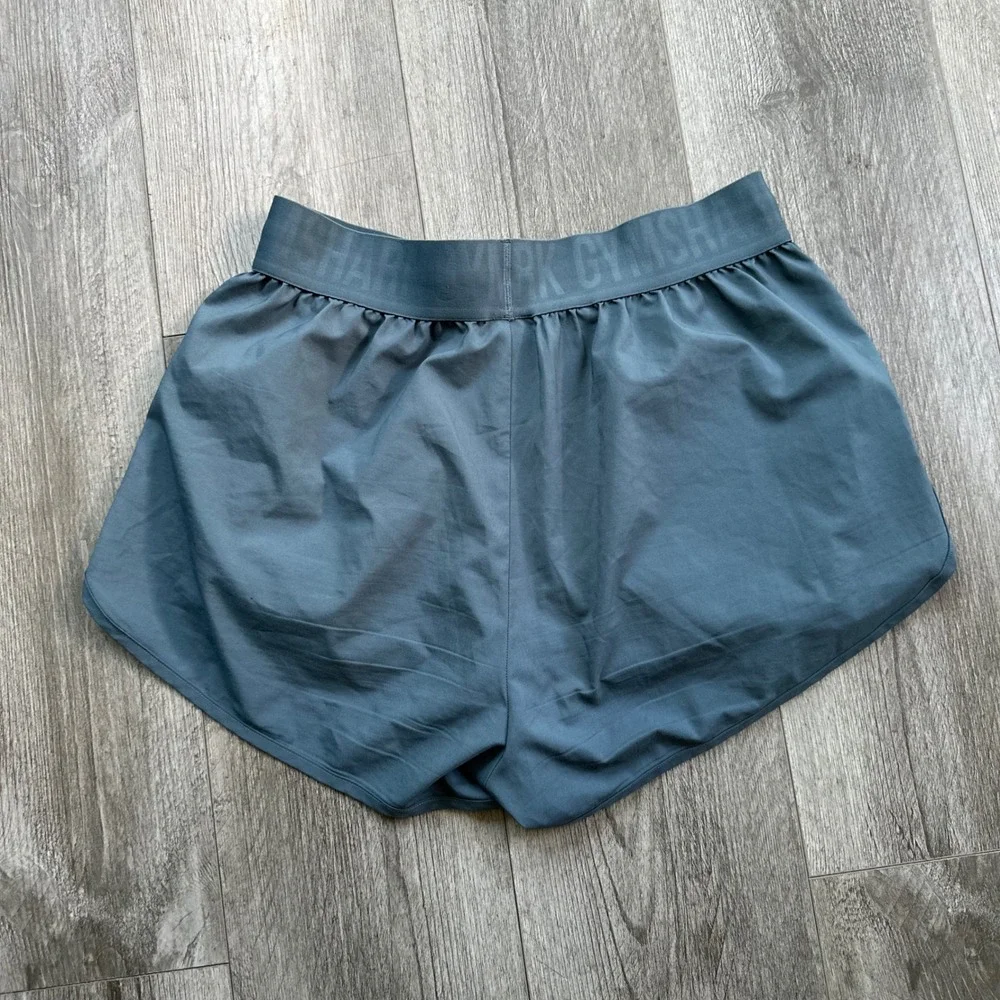 Gymshark Training Shorts Mens Medium Blue Athletic Running Gym